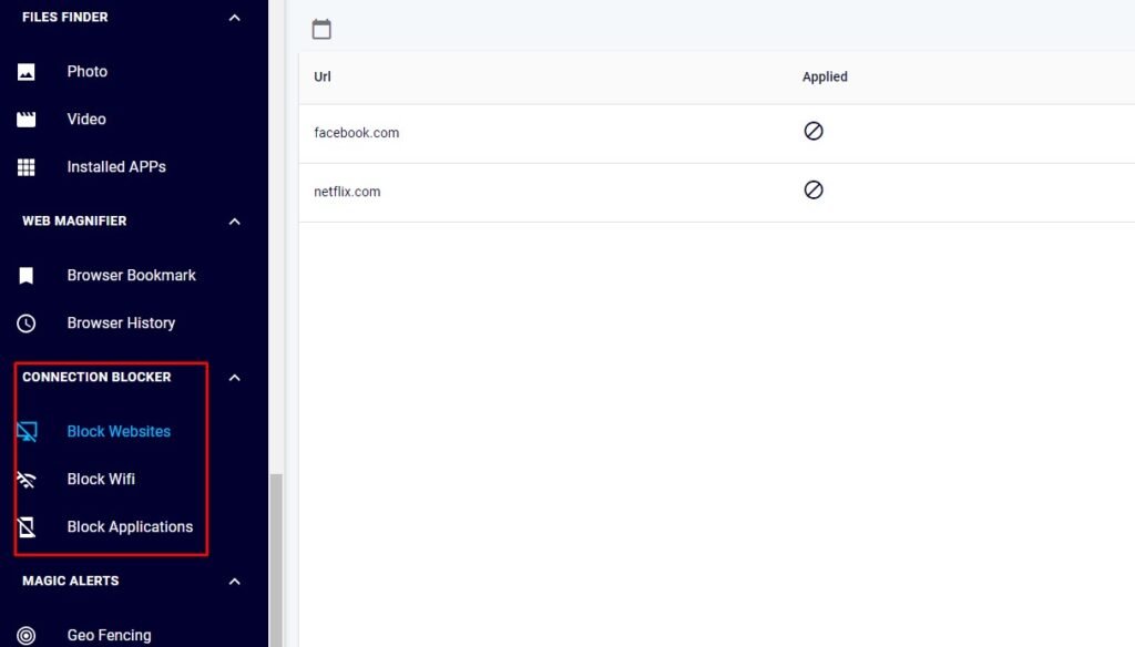 Connection Blocker