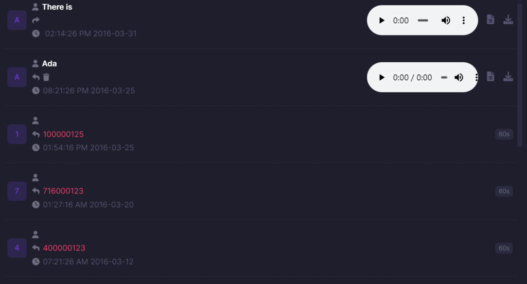 Call Tracking