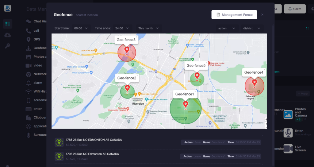 Geo-Fencing & GPS Tracking