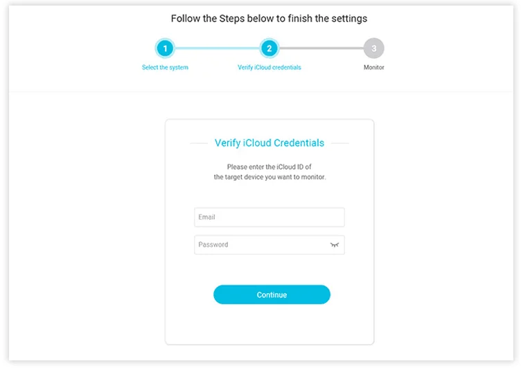Enable iCloud Backup on the Target iOS Device