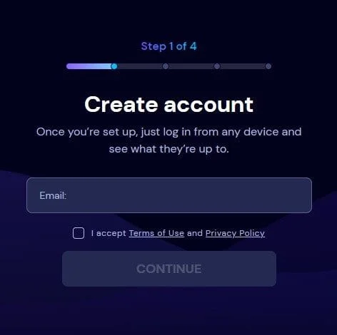 Eyezy Review: create account
