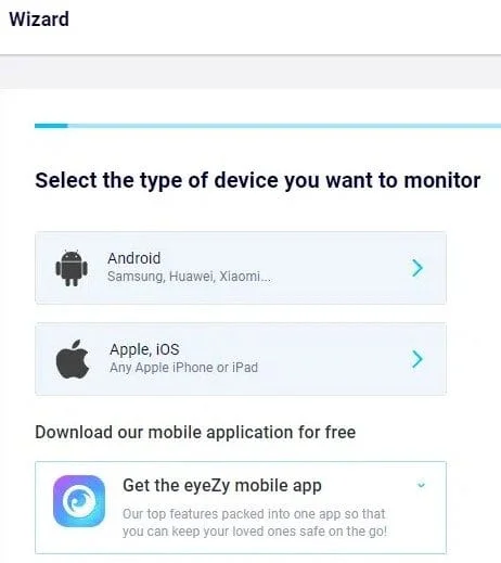 install Eyezy on the target device