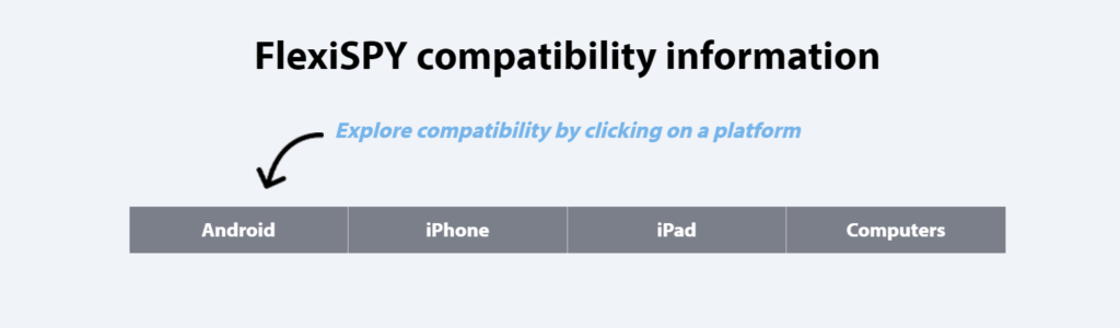 FlexiSPY Compatibility