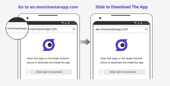Download the monimaster App
