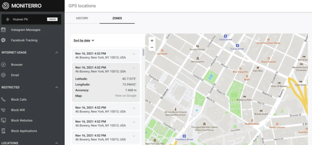 GPS Location Tracking