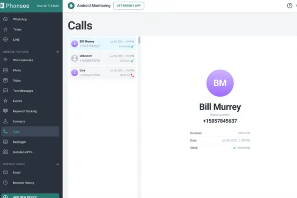 Call Monitoring