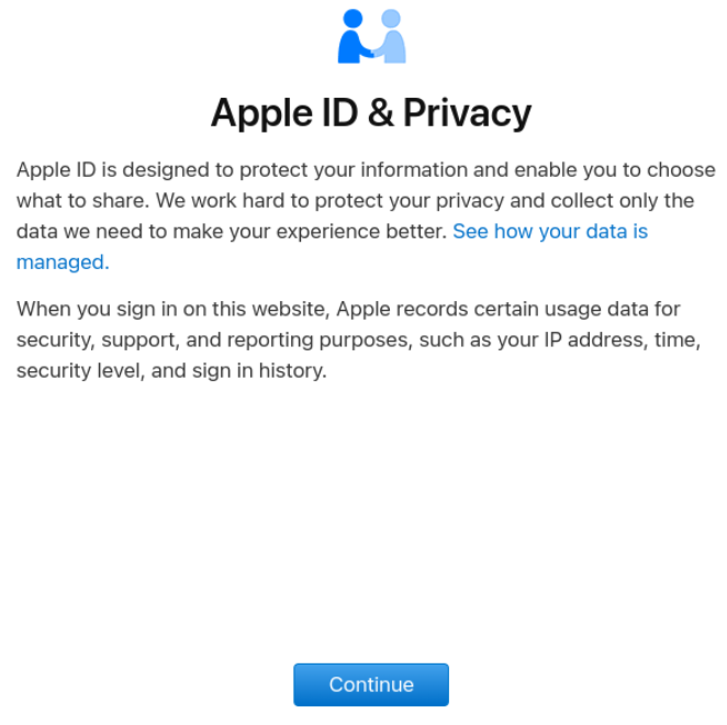 Apple ID Credentials